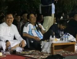 Nobar Bersama Masyarakat, Bupati Anwar Sadat Saksikan Argentina Lolos ke Final Piala Dunia 2026