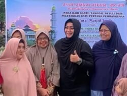 Lailatul Badri Awali Pembangunan Gapura Masjid Jamik, Tegaskan Rumah Ibadah Harus Menjadi Pusat Peradaban Umat