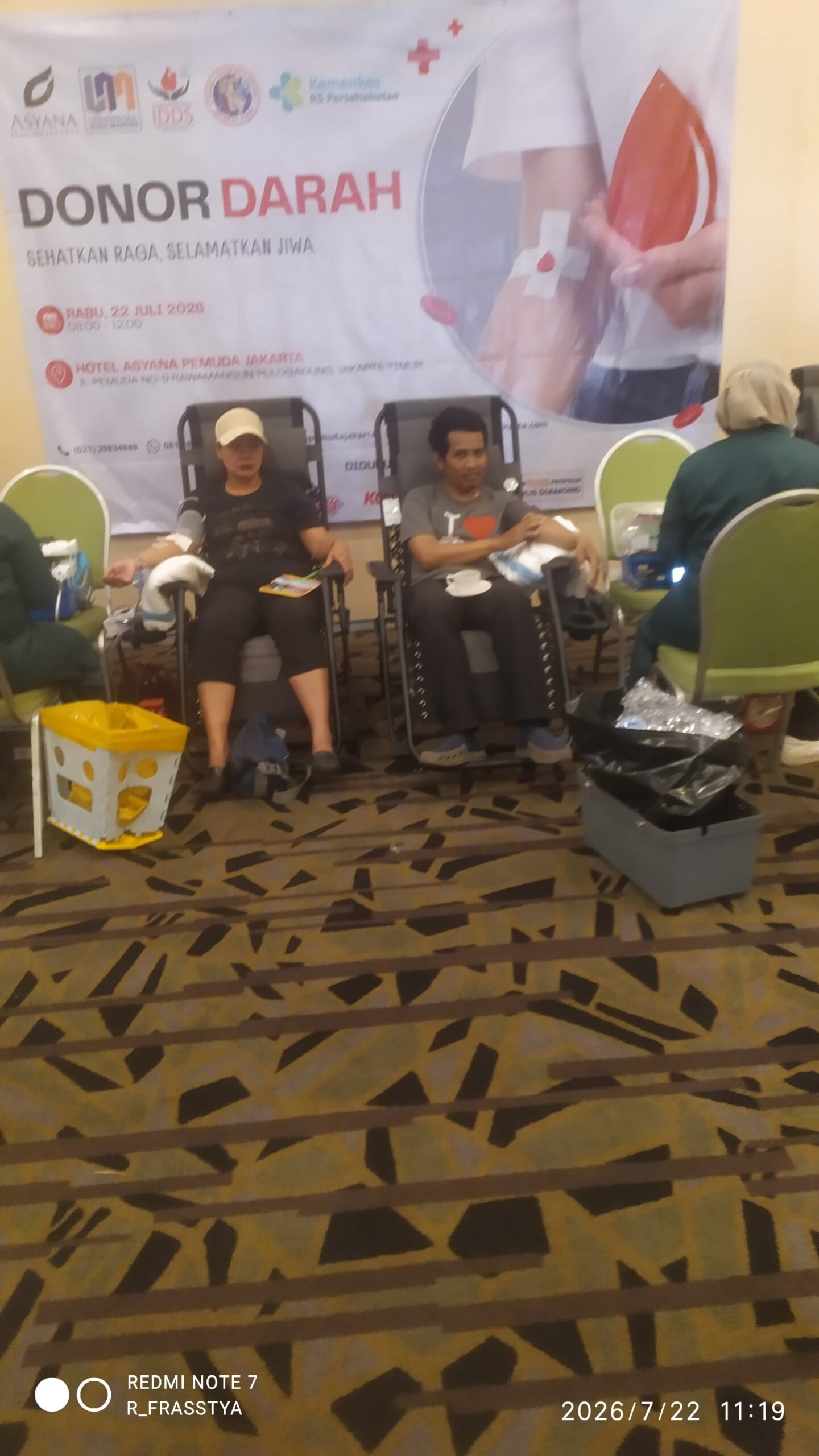 Semangat Berbagi Kehidupan! Donor Darah Kolaborasi RS Persahabatan Disambut Antusias
