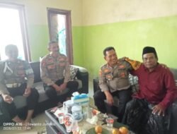 Begini Cara Warga Dusun Dermo Menyambut Kapolsek Baru, Suasananya Bikin Haru