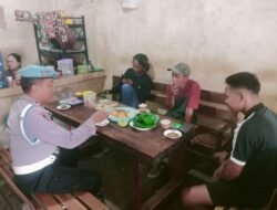 Polsek Sarirejo Gelar Patroli Dialogis, Perkuat Pencegahan Curanmor dan Larang Segala Bentuk Perjudian