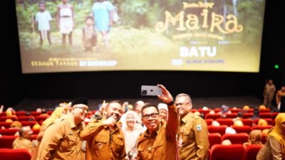 Wali Kota Batu Ajak Dunia Pendidikan Bentuk Karakter dan Cinta Lingkungan Lewat Film Teman Tegar: Maira