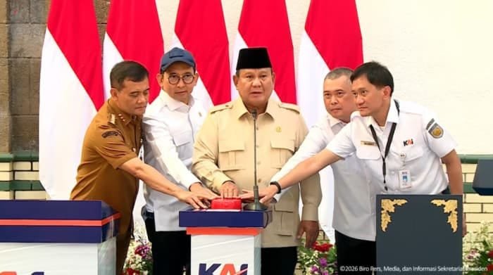 Presiden Prabowo Resmikan Revitalisasi Stasiun Semarang Tawang, Jaga Warisan Sejarah dan Memori Bangsa