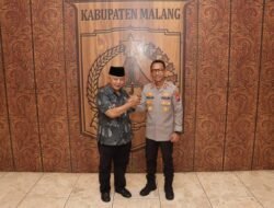 Silaturahmi ke Pendopo, Kapolres Malang Bahas Kamtibmas Bareng Bupati