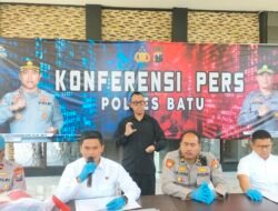 Tim URC Satreskrim Polres Batu Amankan Dua Penadah Hasil Curanmor