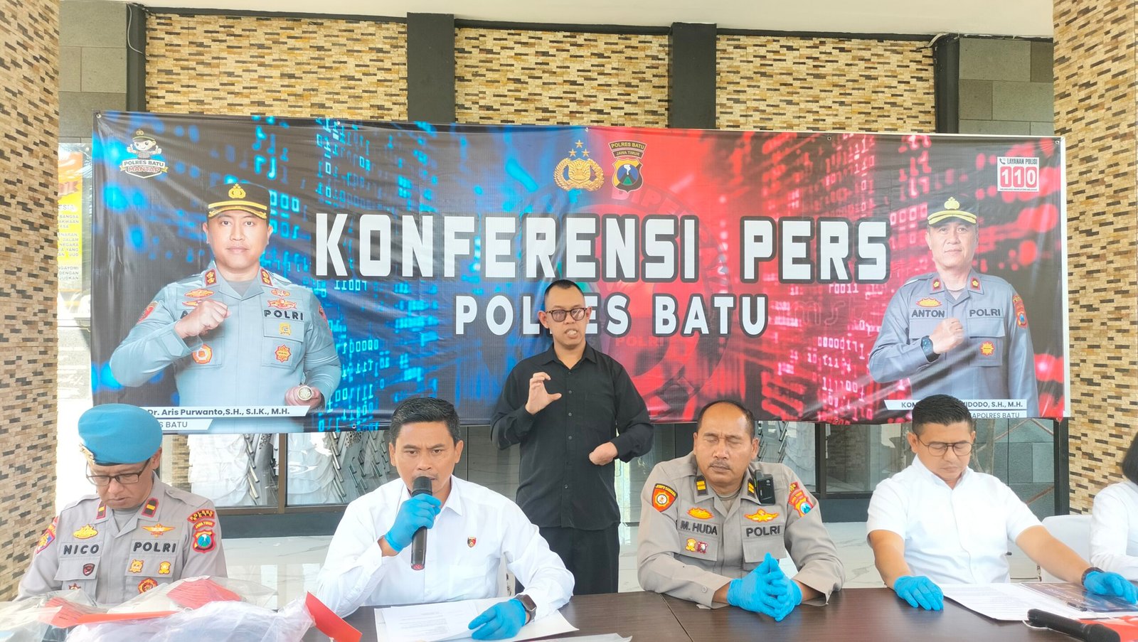 Tim URC Satreskrim Polres Batu Amankan Dua Penadah Hasil Curanmor