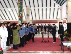 Sanusi Lantik 166 Pejabat Pemkab Malang, Tekankan Birokrasi Adaptif dan Berorientasi Pelayanan