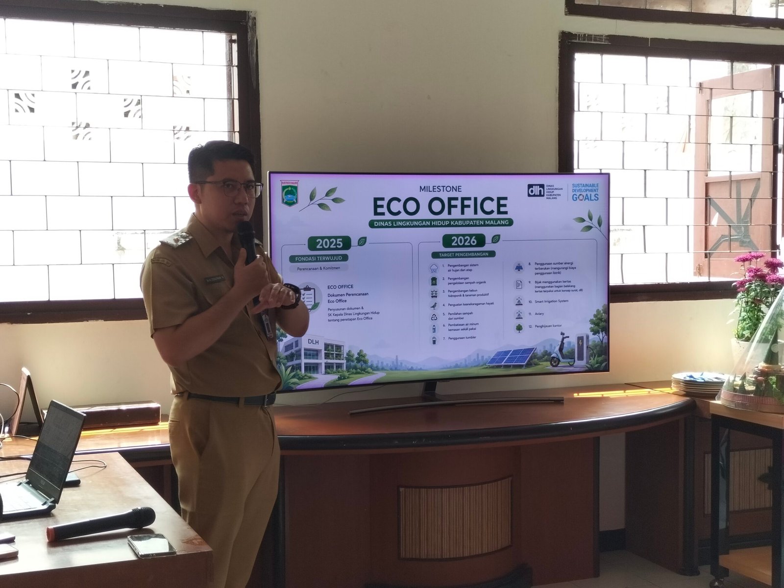 DLH Kabupaten Malang Dorong Eco Office, Tekan Emisi hingga Perkuat Pengelolaan Sampah