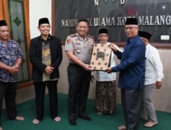 Kapolresta Malang Kota Silaturahmi ke PCNU, Perkuat Sinergi Ulama dan Polri Jaga Kamtibmas Khususnya Persoalan Sosial