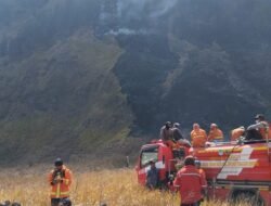 Jemplang Tetap Kondusif di Tengah Karhutla Bromo, Personel Gabungan Perketat Siaga