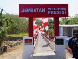 Kisah 6 Tahun Jembatan Terputus Kembali, Kapolda Jateng Resmikan Jembatan Merah Putih