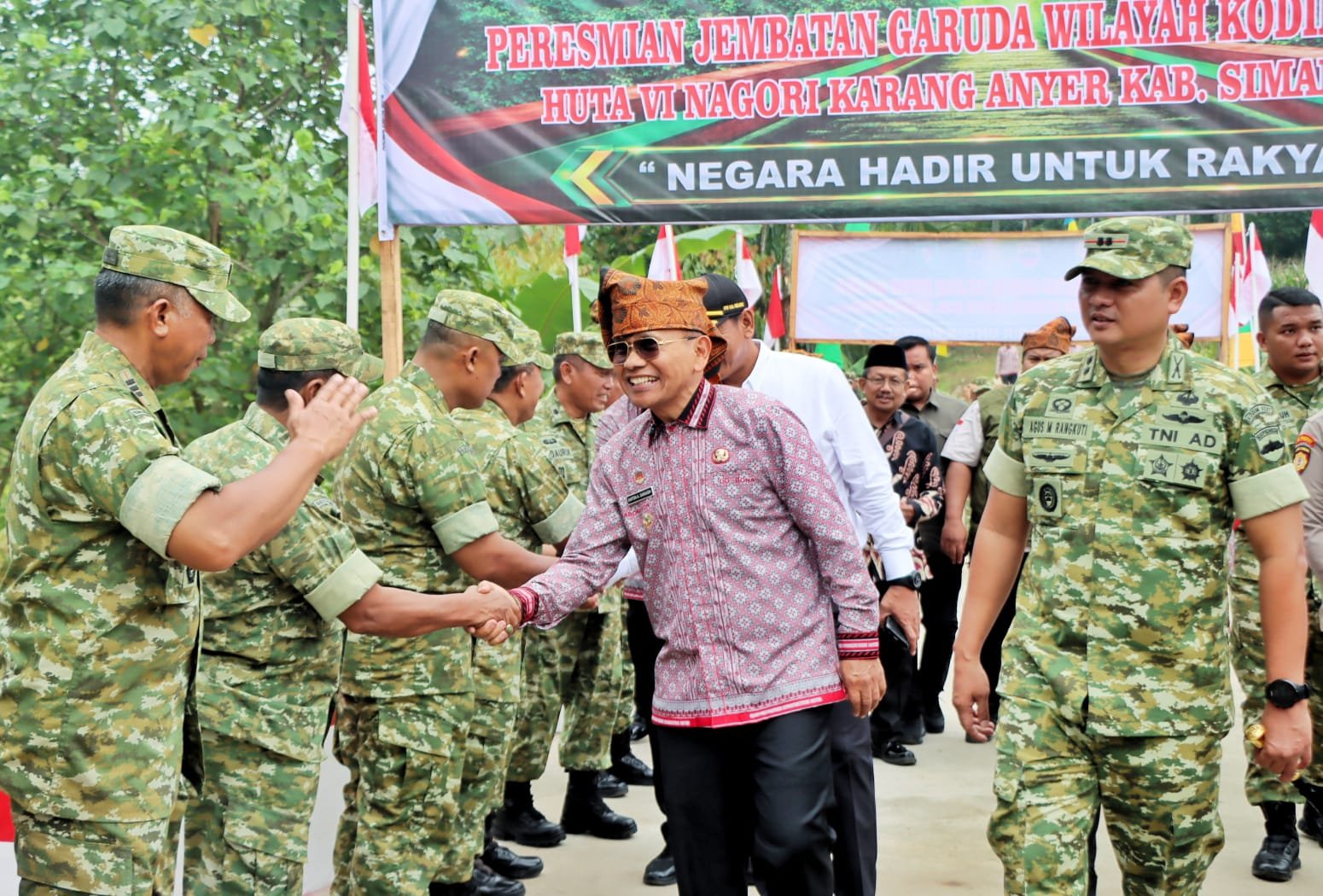 Prabowo Resmikan 2.500 Jembatan Garuda dan 3.000 Titik Air Bersih, Bupati Simalungun: Negara Hadir untuk Rakyat