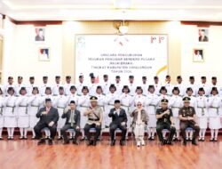 50 Paskibra Simalungun Resmi Dikukuhkan, Bupati Anton: Kalian Bawa Kehormatan Daerah