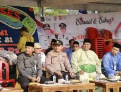 Sekda Hermansyah Lepas Pawai Budaya dan Pembangunan, Semarak HUT ke-81 RI dan Hari Jadi ke-61 Tanjab Barat