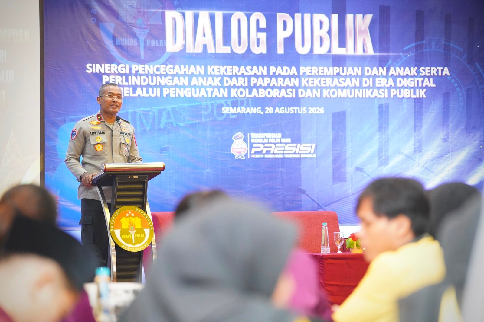Divhumas Polri Gelar Dialog Publik di Semarang, Bahas Perlindungan Perempuan dan Anak di Era Digital