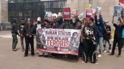 ​Solidaritas Nasional Papua Gelar Aksi Damai di Depan DPR/MPR, Desak KKB OPM Ditetapkan Sebagai Teroris